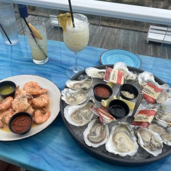Above the Dunes - The oysters were really good and they were very cold. - Seafood Near Me - Rehoboth Beach, Delaware Above the Dunes - The oysters were really good and they were very cold. - Seafood Near Me - Rehoboth Beach, Delaware