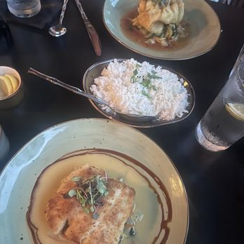 Basmati's Asian Cuisine - Tempura Firecracker Grouper & Panko Snapper - Sushi Bars Near Me - Santa Rosa Beach, Florida Basmati's Asian Cuisine - Tempura Firecracker Grouper & Panko Snapper - Sushi Bars Near Me - Santa Rosa Beach, Florida