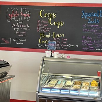 Mj’s gelato and more - Some of the tasty gelato choices. - Cupcakes Near Me - Norfolk, Nebraska Mj’s gelato and more - Some of the tasty gelato choices. - Cupcakes Near Me - Norfolk, Nebraska