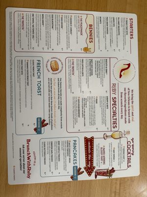 Menu photo 4 Ruby Sunshine Charleston Downtown Charleston, SC