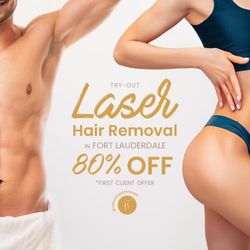 NATURA Hair Removal & Skin Care - Choose 2 areas for a try out session and FREE consultation!