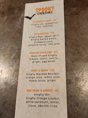 Menu photo 5 Kingfly Spirits Pittsburgh, PA