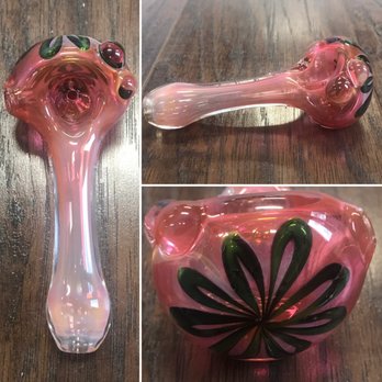 Redz Head Shop - Pretty Gold Fumed Pipes - Head Shops Near Me - Cornelius, Oregon