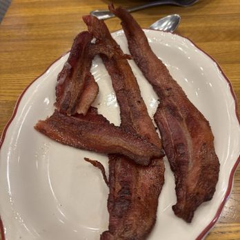 The Original Pancake House - side of bacon - got it to add something salty to have with the pancakes - Pancakes Near Me - Chesterfield, Missouri