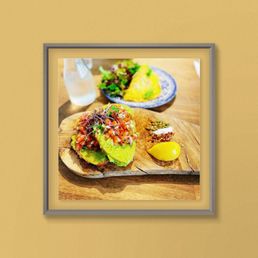 Smashed Avocado Tartine