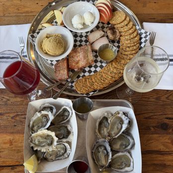 Humboldt Bay Provisions - Oysters and a platter and two wines - Beer Bar Near Me - Eureka, California Humboldt Bay Provisions - Oysters and a platter and two wines - Beer Bar Near Me - Eureka, California