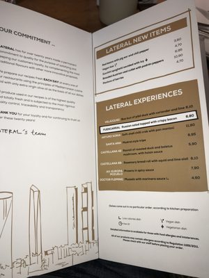 Menu photo 1 Lateral Madrid, M Menu photo 1 Lateral Madrid, M