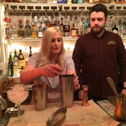 Filthy McNastys - Cara S at the Cocktail Making Master Class