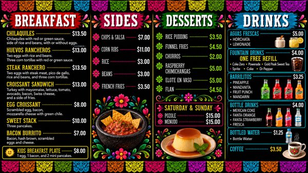 Menu photo 1 El Nopal Carlsbad, NM Menu photo 1 El Nopal Carlsbad, NM