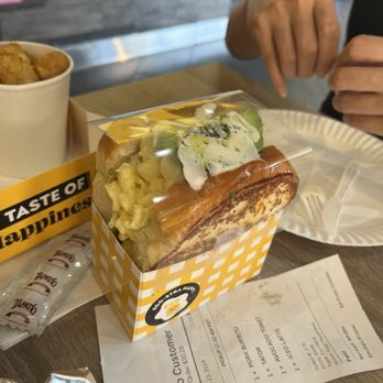 Egg Happiness - Avocado egg sandwich - Korean Near Me - Dublin, California