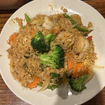 Ayuttaya Thai Cuisine - Spicy Basil Fried Rice with shrimp - Thai Near Me - Ocala, Florida Ayuttaya Thai Cuisine - Spicy Basil Fried Rice with shrimp - Thai Near Me - Ocala, Florida