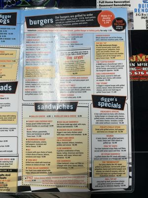 Menu photo 7 Digger's Diner - Concord Concord, CA