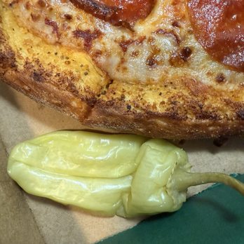 Papa Johns Pizza - Old old looking Pepperoncini / banana pepper - Pizza Near Me - Noblesville, Indiana Papa Johns Pizza - Old old looking Pepperoncini / banana pepper - Pizza Near Me - Noblesville, Indiana