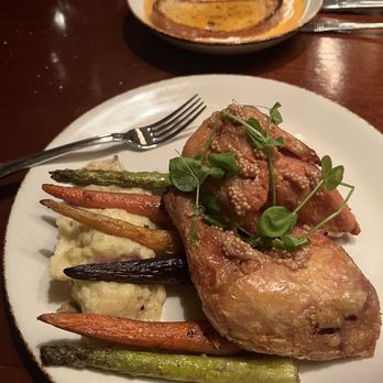 Timberline Grill - Roasted Half Jidori Chicken and Lobster Bisque. - Steakhouses Near Me - Black Hawk, Colorado