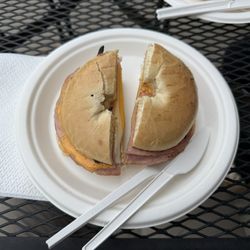 Smothered Ham & Cheese Sandwich