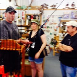 Blue Goose Sporting Goods - Store-Pro Craig, "This is how you cast for b(ad)ass." ;)