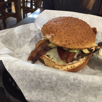 Firestone Grill - Bacon avocado burger - Barbeque Near Me - Bakersfield, California