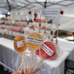 Lick It Lollipops - POG, Sweet pineapple, and Watermelon & Tajin lollipops