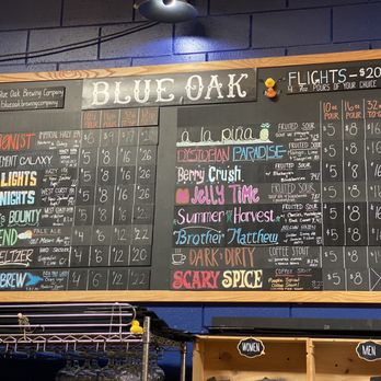 Blue Oak Brewing Company - Menu October 2023 - Breweries Near Me - San Carlos, California Blue Oak Brewing Company - Menu October 2023 - Breweries Near Me - San Carlos, California