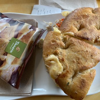 Panera Bread - chipotle chicken avocado melt w/ a bag of kettle chips. - Salad Near Me - Monrovia, California