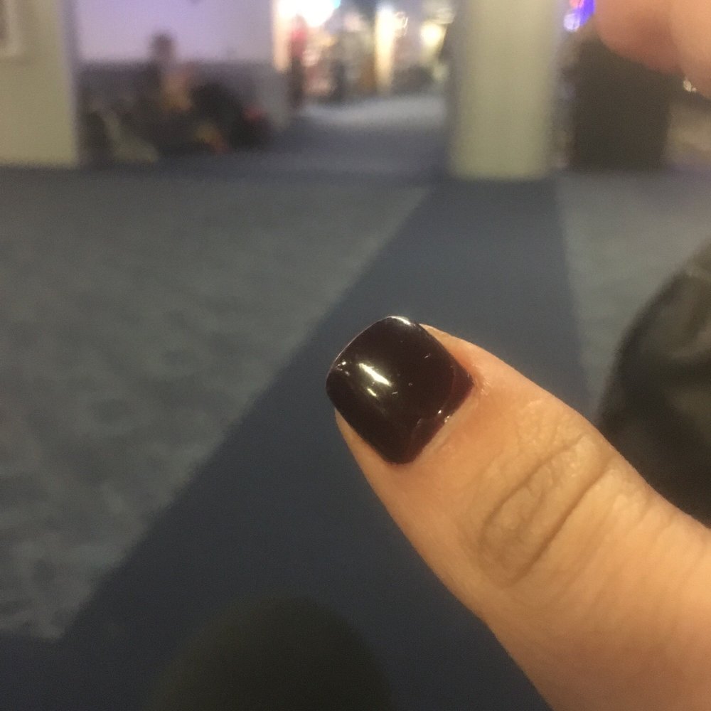 Charming Nails - Completely uneven top coat. - Nail Salons Near Me - Las Vegas, Nevada Charming Nails - Completely uneven top coat. - Nail Salons Near Me - Las Vegas, Nevada