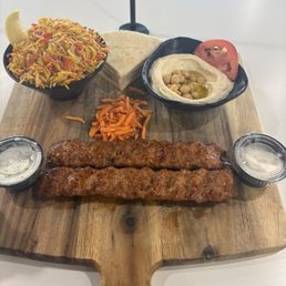 Lamb Platter Lamb Kabab Lamb Platter Lamb Kabab