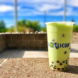 Lollicup - Honeydew Smoothie with Boba!