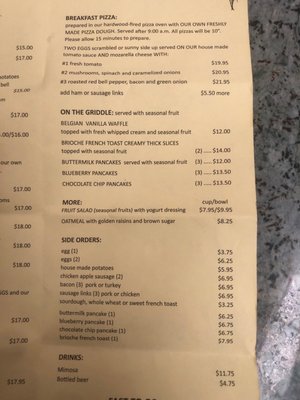 Menu photo 5 Moonside Bakery & Cafe Half Moon Bay, CA