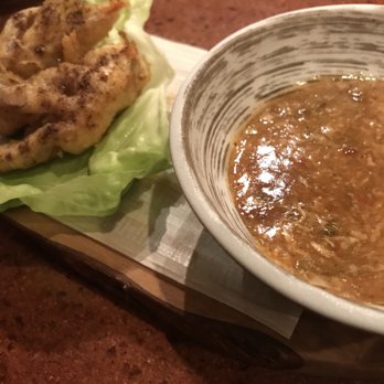 Kata Robata - Crispy soft shell crab dipped in Thai curry sauce - Sushi Bars Near Me - Houston, Texas
