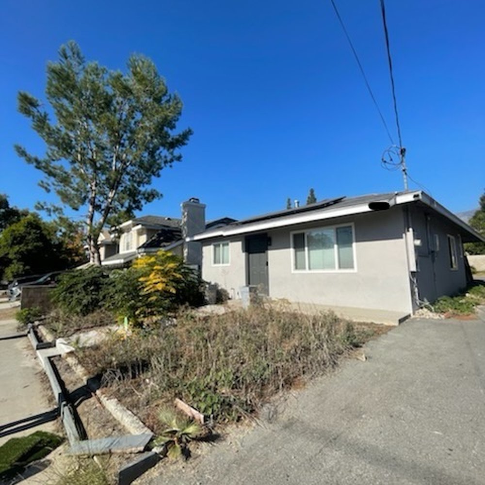 Artificial Grass Solution - frontyard before - Artificial Turf Near Me - Chino, California Artificial Grass Solution - frontyard before - Artificial Turf Near Me - Chino, California