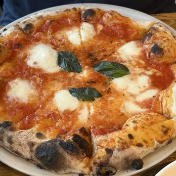 Milano Restaurant & Bar - Margherita pizza--delicious! I would order with extra basil next time. - Italian Near Me - Las Vegas, Nevada Milano Restaurant & Bar - Margherita pizza--delicious! I would order with extra basil next time. - Italian Near Me - Las Vegas, Nevada