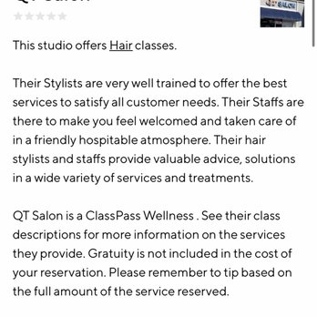 QT Salon - I do not feel satisfied at all - Hair Salons Near Me - Westminster, California