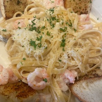 Rosine's Restaurant - Fettucine Alfredo Dinner with shrimp - American Near Me - Monterey, California Rosine's Restaurant - Fettucine Alfredo Dinner with shrimp - American Near Me - Monterey, California