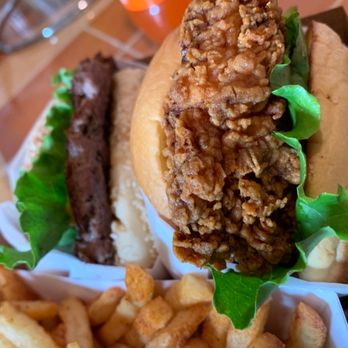 Marty's - Spicy chicken sandwich - Burgers Near Me - Fort Lee, New Jersey