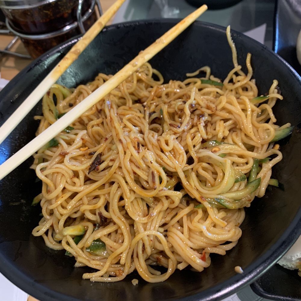 Bao Space - Sour Spicy Cold Noodle - Asian Fusion Near Me - Ann Arbor, Michigan