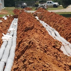 Davis Septic Grading and Pumping - New drain field for the customer