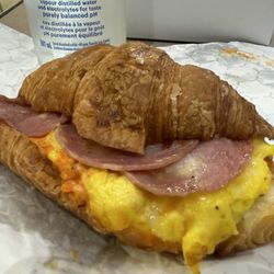 Fickle Fig Farm to Flight - Breakfast Sandwich with meat ($10.50): it's OK - the meat presented an unusual flavour tho.
