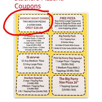 Stackers Pizzeria - Pizza Near Me - Saratoga, California