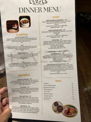 Menu photo 3 Levels Nigerian Cuisine Saint Louis, MO Menu photo 3 Levels Nigerian Cuisine Saint Louis, MO