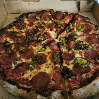 3.99 Pizza - Pepperoni and jalapeño pizza. Well-done ...not burnt - Chicken Wings Near Me - Montclair, California 3.99 Pizza - Pepperoni and jalapeño pizza. Well-done ...not burnt - Chicken Wings Near Me - Montclair, California