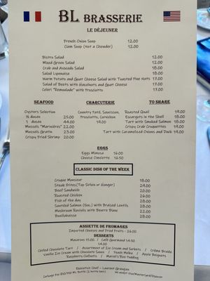 Menu photo 3 BL Brasserie Paso Robles, CA Menu photo 3 BL Brasserie Paso Robles, CA