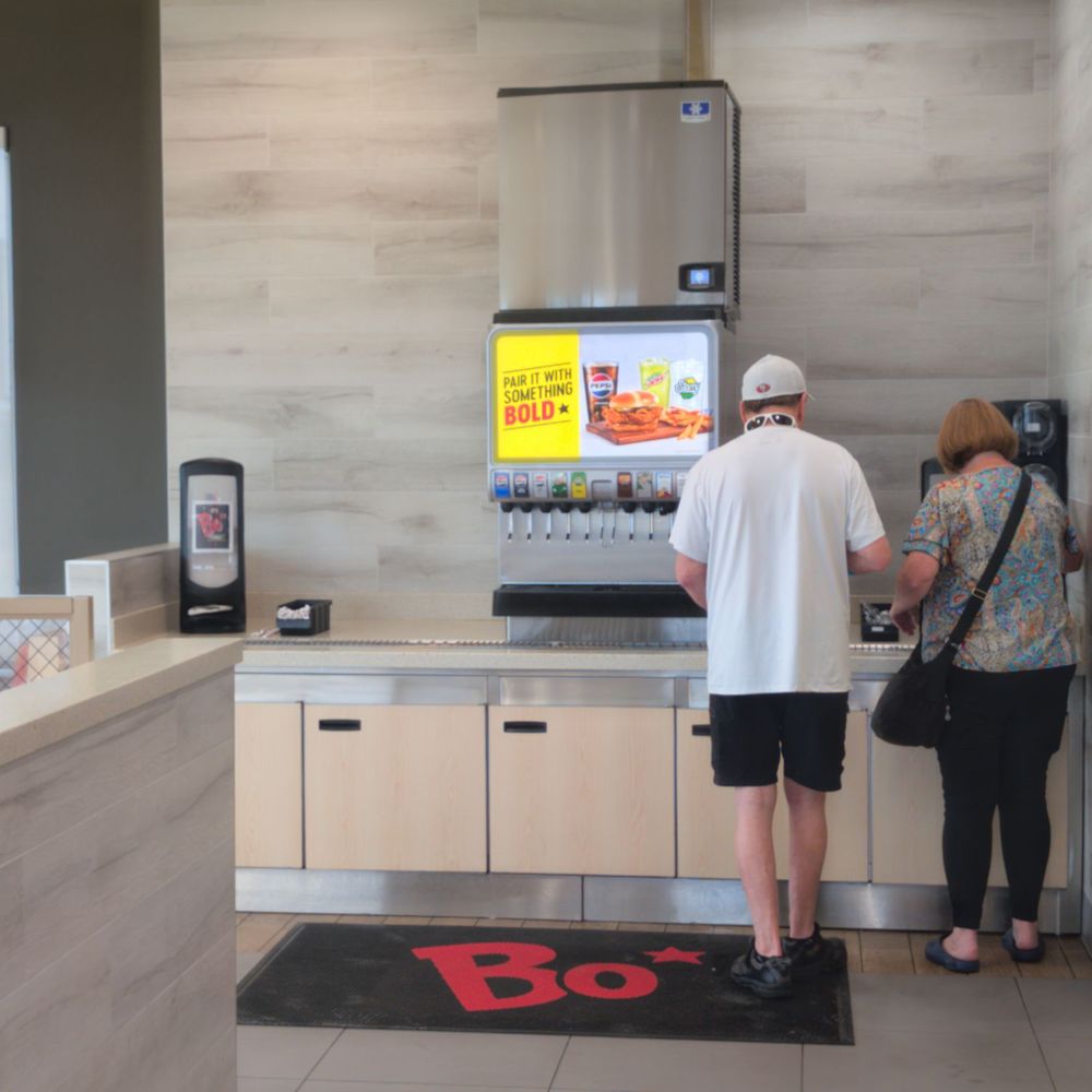 Bojangles - Drink station was neat and tidy. - Fast Food Near Me - Henderson, Nevada Bojangles - Drink station was neat and tidy. - Fast Food Near Me - Henderson, Nevada