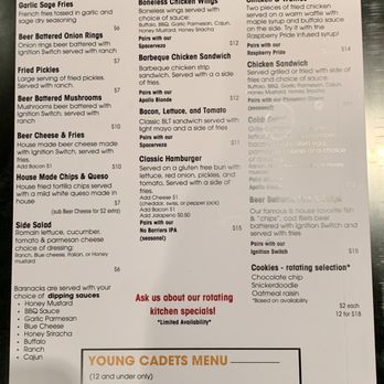 NEFF Brewing - Food menu - Brewpubs Near Me - Tulsa, Oklahoma