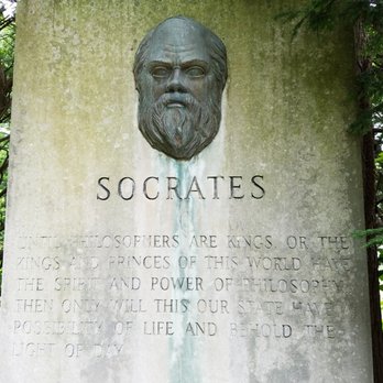 Holcomb Gardens - Socrates by W V Casey (1950) - Parks Near Me - Indianapolis, Indiana Holcomb Gardens - Socrates by W V Casey (1950) - Parks Near Me - Indianapolis, Indiana