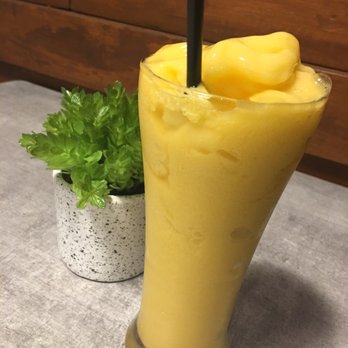 Wing Zone - Sweet mango (real fruit) shake was thick and sweet. - Chicken Wings Near Me - Angeles City, PAM