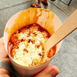 Gnocchi w/ parmesan and red chili flakes