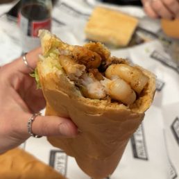 Grilled Shrimp Poboy Grilled Shrimp Poboy