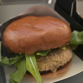Tesla Diner - Chicken fried mushroom sandwich. $13.50 - Diners Near Me - West Hollywood, California Tesla Diner - Chicken fried mushroom sandwich. $13.50 - Diners Near Me - West Hollywood, California