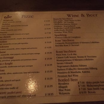 Piacere - Menu - Pizza Near Me - New York, New York Piacere - Menu - Pizza Near Me - New York, New York