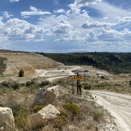 Entrance to the quarry